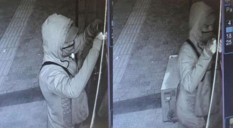 Görüntüler Bursa'dan! Her şey saniyeler içinde oldu...