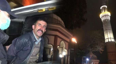 Bursa'da Ulu Cami'ye balyozlu saldırı: 'Emir geldi, yaptım'