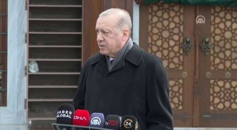 Cumhurbaşkanı Erdoğan: 'Dışişleri Bakanımız Dendias'a haddini bildirdi'