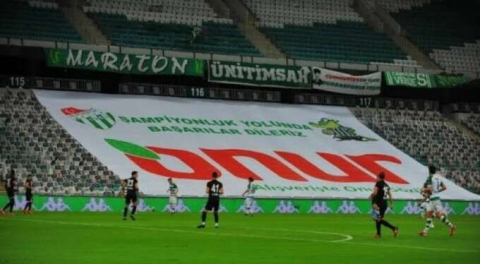 Onur Market'ten Bursaspor'a Ramazan desteği!