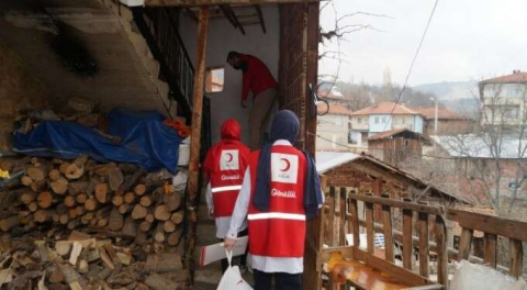 Türk Kızılay Bursa'dan Keles'e yardım eli!