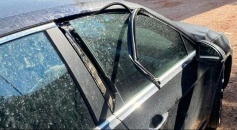 Bursa'da ilçe başkanının otomobiline saldırı!