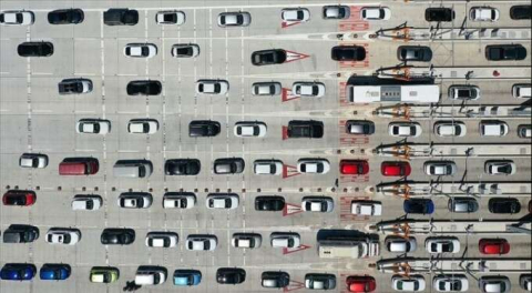 Trafiğe 3 ayda 323 bin 635 aracın kaydı yapıldı!