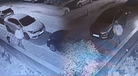 Görüntüler Bursa'dan! Gezdi baktı aldı götürdü...