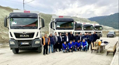 Ünaldı Madencilik'in tercihi 'MAN' oldu!