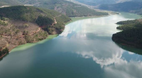 Doldu taştı! Bursa'nın barajlarında 2021 bereketi!