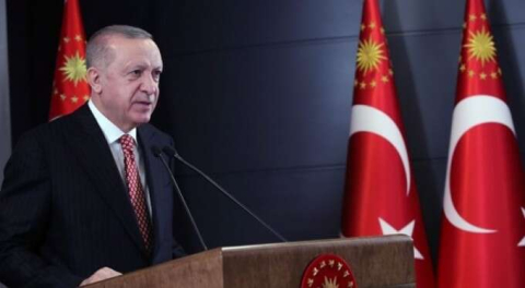 Cumhurbaşkanı Erdoğan'dan 23 Nisan mesajı