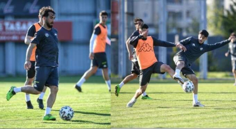 Bursaspor'da İstanbulspor maçı hazırlıkları devam ediyor!