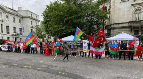 ABD'de yaşayan Türkler Biden'ı protesto etti!