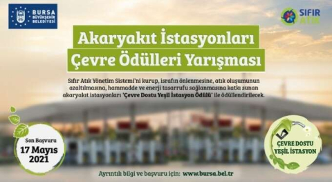 Bursa'da akaryakıt istasyonları çevre için yarışıyor!