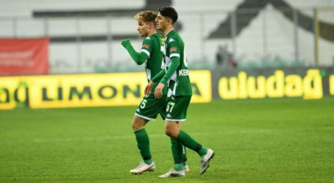 Bursaspor'un genç oyuncusu Eren Güler: 'Gelişmeye devam'