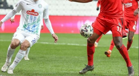 Lider Beşiktaş Çaykur Rizespor deplasmanında!