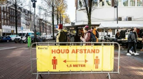 Hollanda'da 3 ay sonra bir ilk