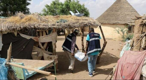 TİKA'dan Sudan'daki Eritreli mültecilere 20 ton gıda yardımı!