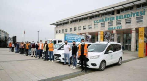 Nilüfer Belediyesi ekipleri tam kapanmada sahada olacak!