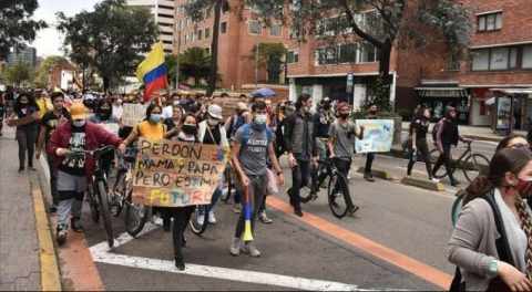 Kolombiya'da hükümet karşıtı protestolar 10. gününde devam ediyor!