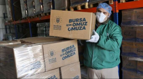 Bursa Büyükşehir Belediyesi, ihtiyaç sahiplerini unutmadı!