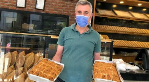 Bursa'da bayramların vazgeçilmezi cevizli lokum!