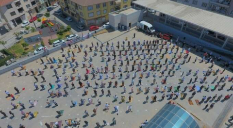 Bursa'da Filistinli şehitler için gıyabi cenaze namazı kılındı!