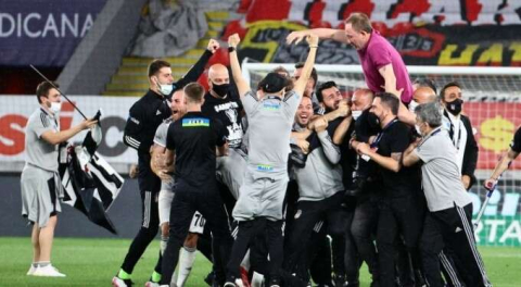 Süper Lig'de şampiyon Beşiktaş