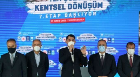 Bursa'da büyük dönüşüm... Bakan Kurum'dan önemli açıklamalar!