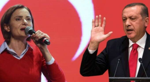 Erdoğan'dan, Canan Kaftancıoğlu'na 500 bin liralık tazminat davası