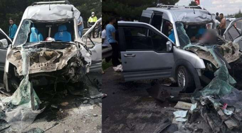 Eskişehir'de tır kazası: Anne ve kız hayatını kaybetti