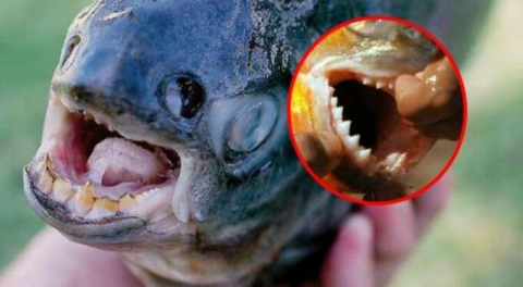 İlk kez oldu, büyük panik! İnsan dişli...