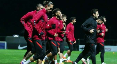 A Milli Futbol Takımı, İsviçre maçı hazırlıklarını sürdürdü!