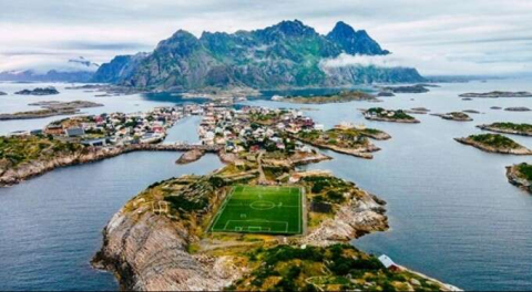 Dünyanın en güzel manzaralı stadı!