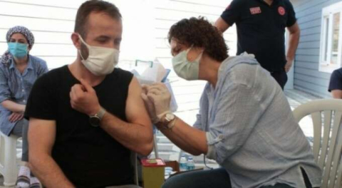 Bursa Barakfakih Organize Sanayi Bölgesi'nde çalışanlar aşılandı!