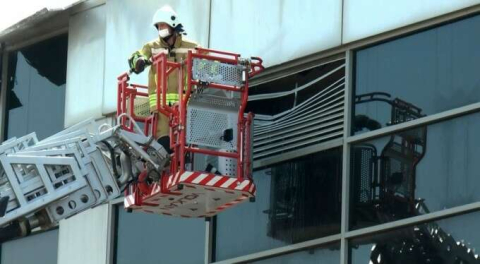 Sabiha Gökçen Havalimanı'nda korkutan yangın