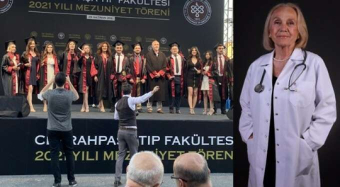 Azmin zaferi! 74 yaşında doktor oldu!