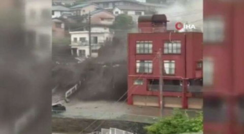 Japonya'da facia! Önüne gelen her şeyi yuttu