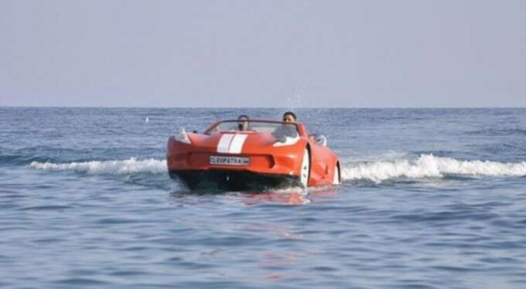 Türkiye'de üretildi! Otomobil görünümlü deniz araçlarına yurt dışında yoğun ilgi