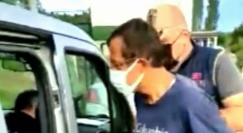 O anlar kamerada! FETÖ'den aranan tuğgeneral Bursa'da yakalandı!