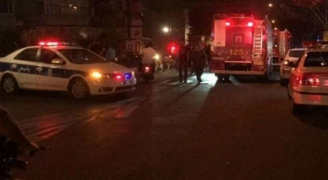 İran'ın başkenti Tahran'da büyük patlama