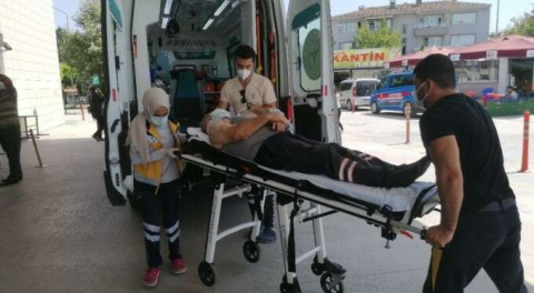 Bursa'da geri geri giderken yaşlı kadına çarptı