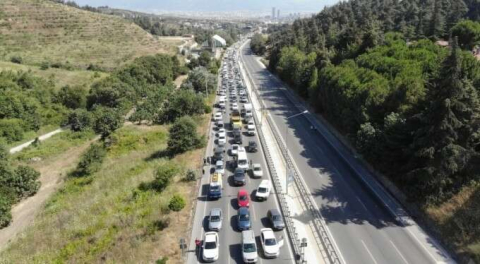 Bursa'da tedbir için yol kapatıldı!