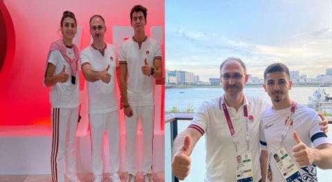 BUÜ'lü öğrencilerin tarihi olimpiyat başarısı...