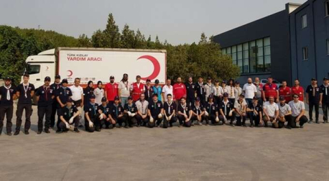 Bursa'dan yangın bölgelerine destek!