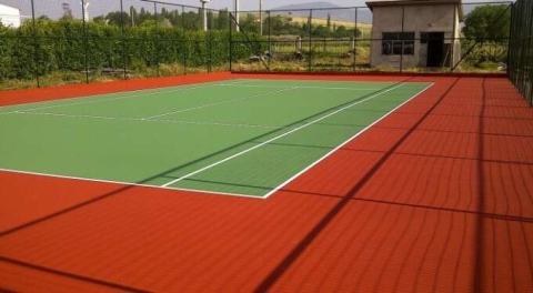 Tenis kortu ve halı saha düzenleme işi yaptırılacak