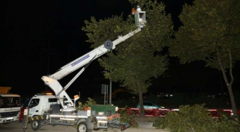 Bursa Emek-Şehir Hastanesi metro hattında seferberlik... Kesilmedi, taşındı