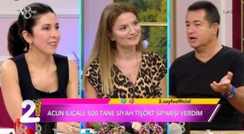 Acun Ilıcalı canlı yayında itiraf etti! "500 tane sipariş ettim"