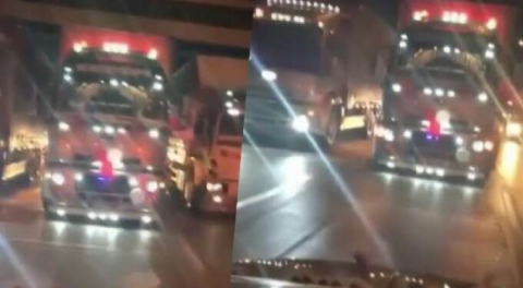 Bursa'da ilginç düğün...Kamyon şoförünün düğünü böyle olur