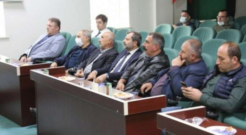 Gürsulu muhtarlar kaçak yapılaşmayla ilgili bilgilendirildi