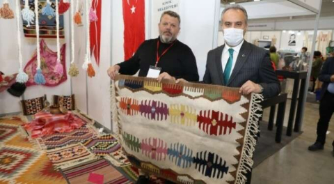 Craft İstanbul Fuarı'nda BUSMEK'e yoğun ilgi