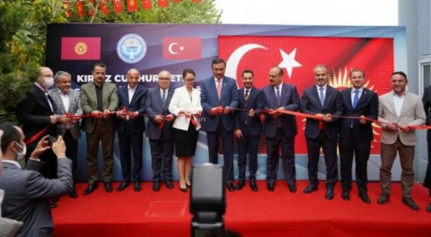 Kırgız Cumhuriyeti'nin Bursa Fahri Konsolosluğu açıldı