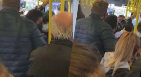 'Psikolojim bozuldu' dedi, yolcuları indirmek istedi