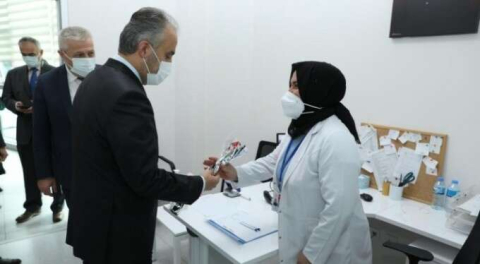 Başkan Aktaş'tan Kanser Erken Tarama Teşhis Merkezi'ne ziyaret